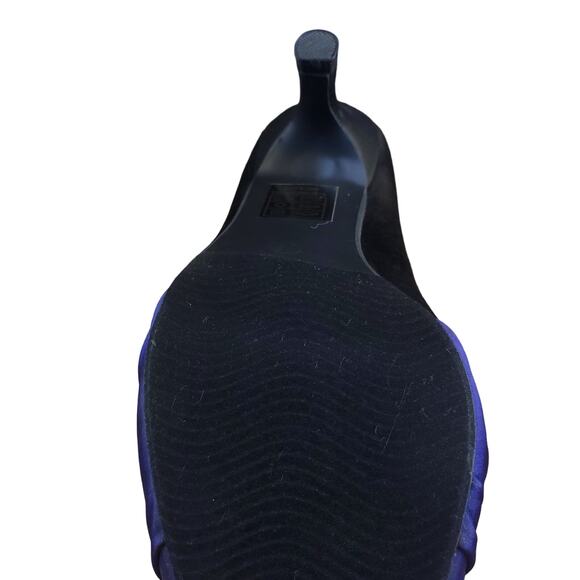 Angel Steps Black Purple Pumps Women's US Size 7.5 Dress Gothic Moon Elegant - Picture 15 of 16